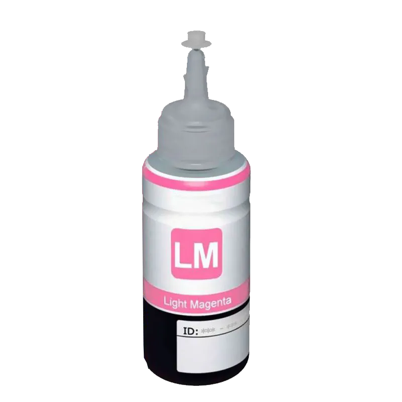 Bouteille d'encre Adaptable Epson / L800 - L200 / 70ml / Light Magenta