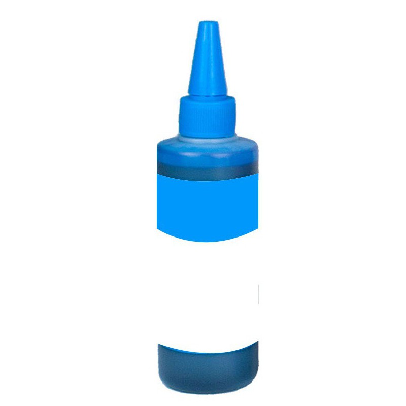 BOUTEILLE D'ENCRE ADAPTABLE EPSON POUR SUBLIMATION / 100ML / CYAN