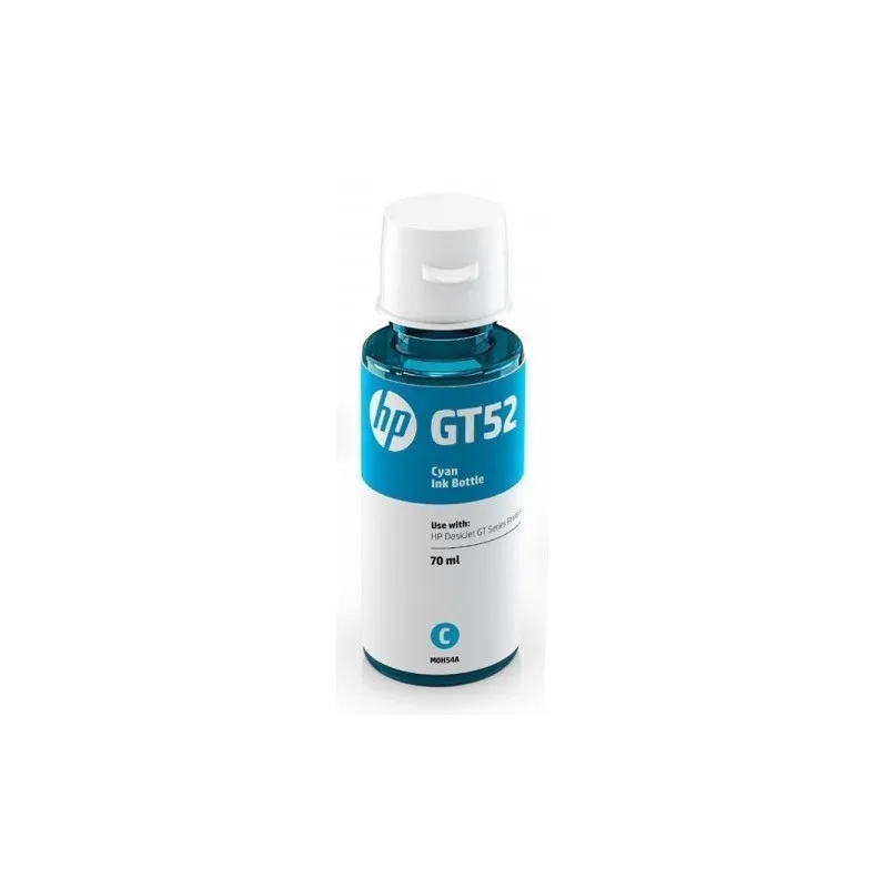 BOUTEILLE D'ENCRE ADAPTABLE HP GT52 / 100ML / CYAN