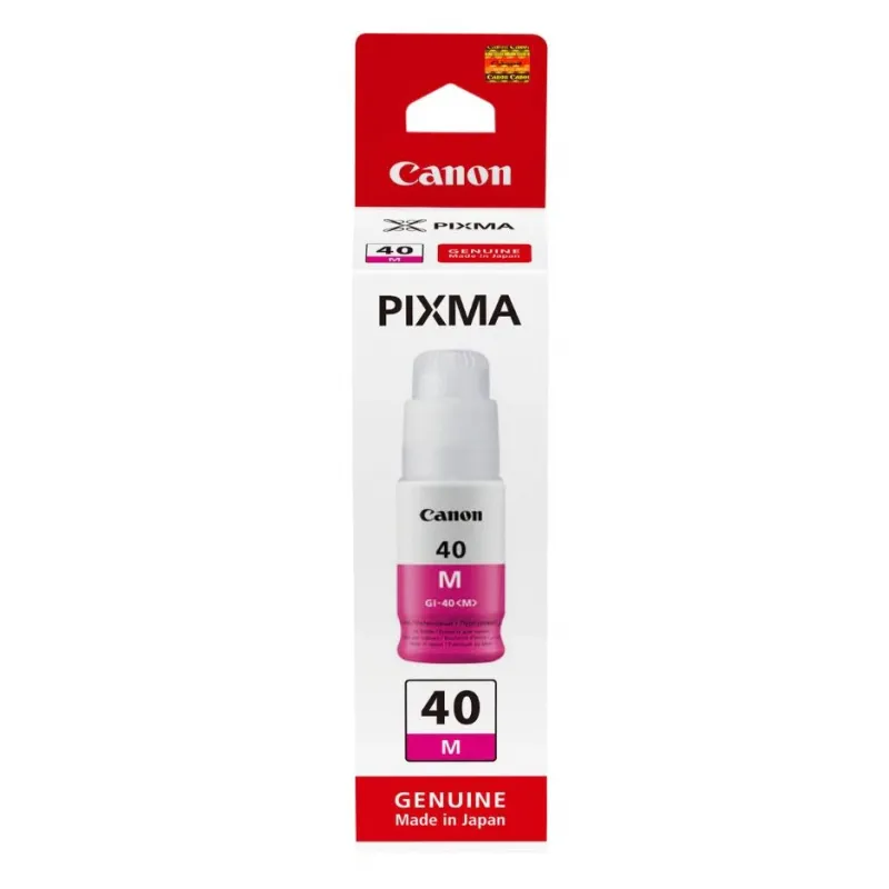 Bouteille d'encre Originale Canon GI-40 Magenta 7700 pages