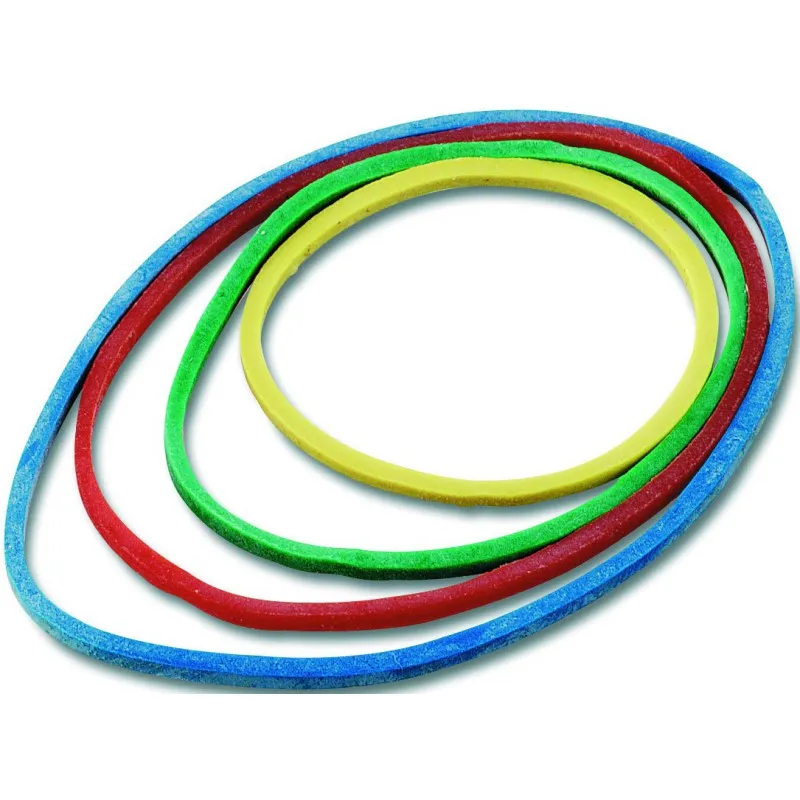 Bracelets Caoutchouc élastiques 1Kg / Assortis