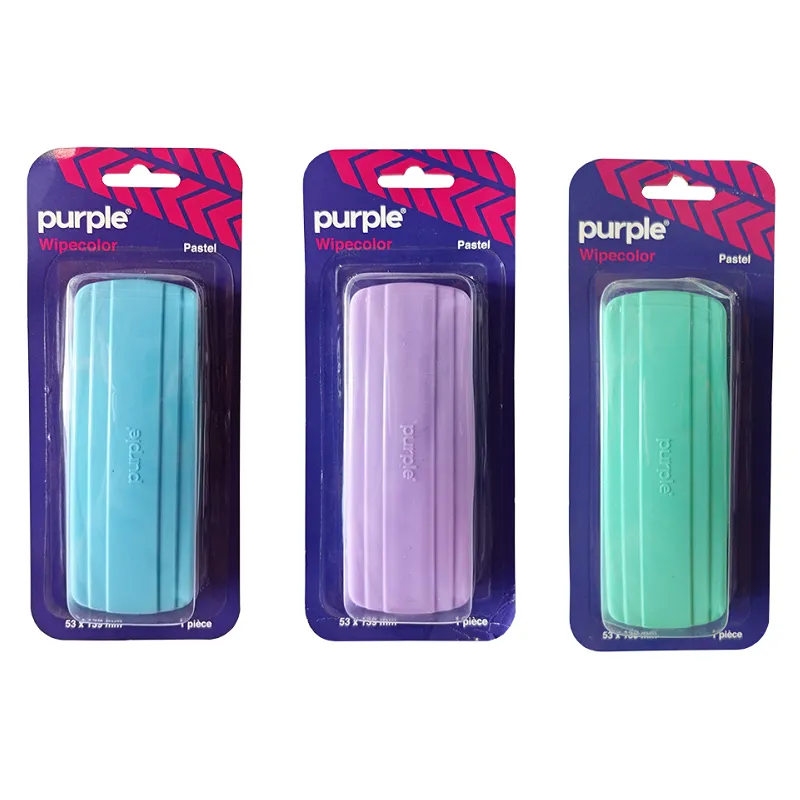 Brosse Magnétique Purple pour Tableau + 4 Recharges / Pastel