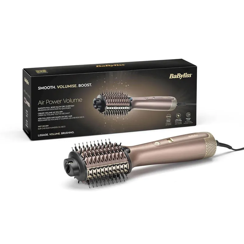 Brosse Soufflante Babyliss AS95E / 1000W / Rose / AS95E