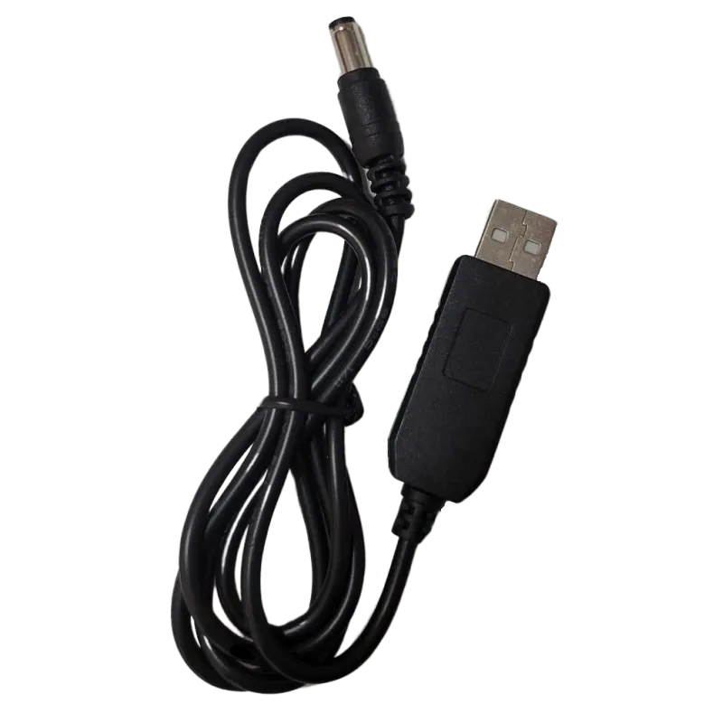 Câble Alimentation USB DC5.5x 2.5MM / NOIR