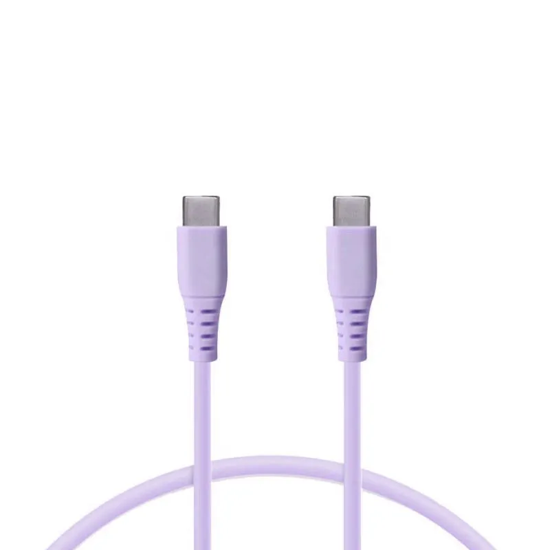 CABLE CHARGEUR  Type C  VERS  Type C  / 25W / Violet