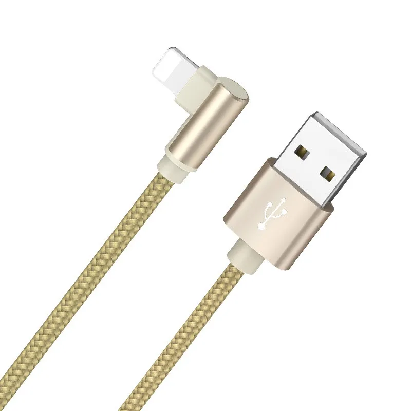Câble Chargeur USB vers Lightning BOROFONE BX26 / 2.4A / Gold