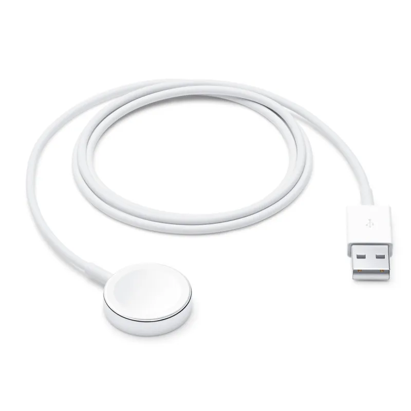 Câble de charge magnétique pour Apple Watch 1 Métre / Blanc