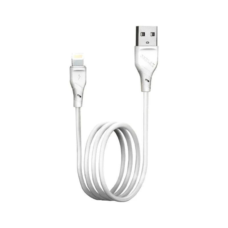 CABLE LIGHTNING GERLAX  2.4A / 1M / Blanc