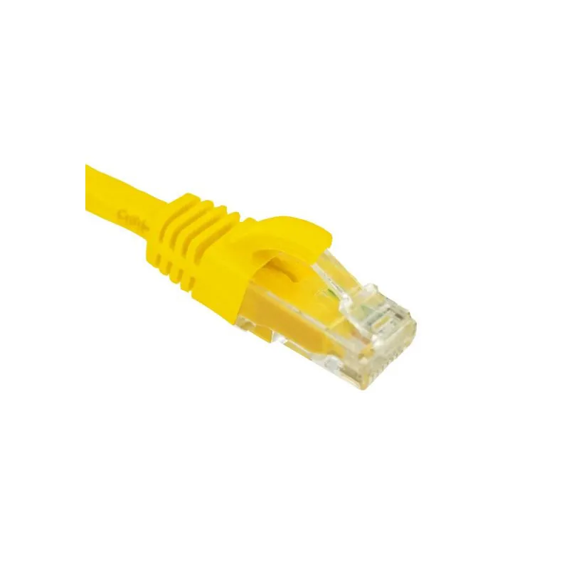 Câble Réseau 1M cat 6 UTP / Jaune