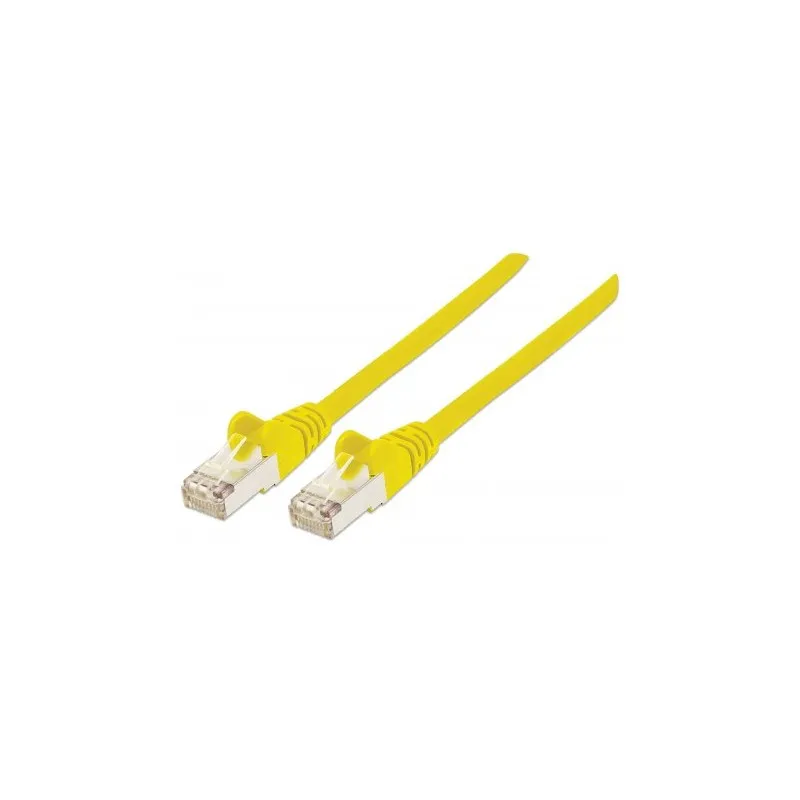 Câble réseau 1M CAT6a S / FTP / Jaune