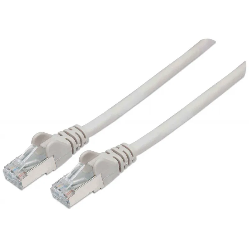 Câble Réseau 3 métres LSOH cat 6 SFTP RJ-45  / Gris