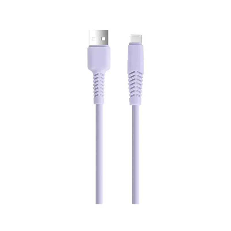 Câble Setty USB-A Vers USB-C / 1.5M / Violet