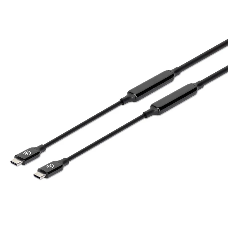 Câble USB 3.2  Type-C Vers USB 3.2  Type-C Manhattan 3M / 10 Gbit/s / 60 W