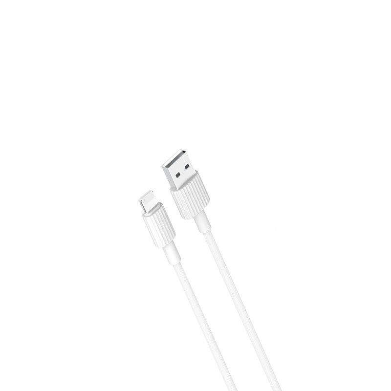 Câble XO NB156 USB - Lightning 1,0 m 2,4 A blanc