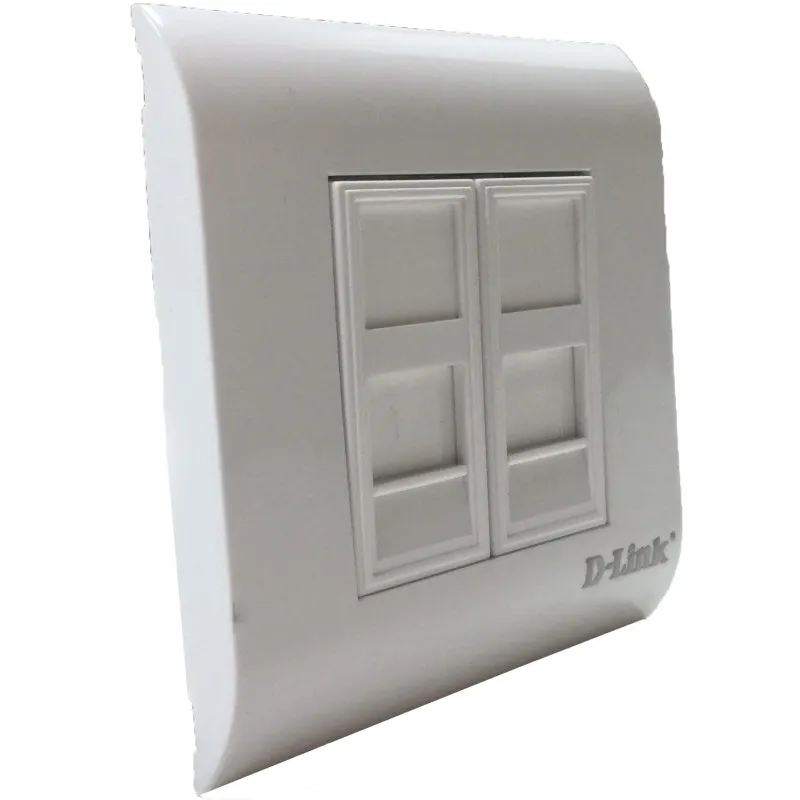 Cadre de plaque frontale encastrée / Type français / 80*80mm / Carré