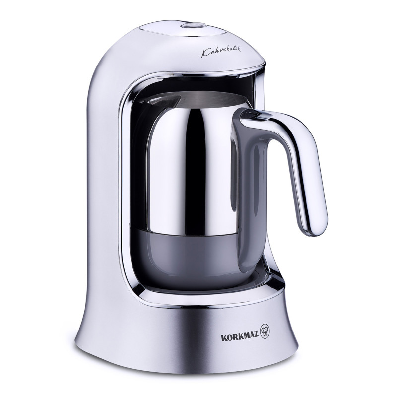 Cafetière électrique Chrome KORKMAZ / 400W