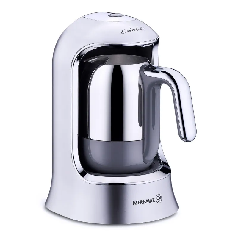 Cafetière électrique Chrome KORKMAZ / 400W