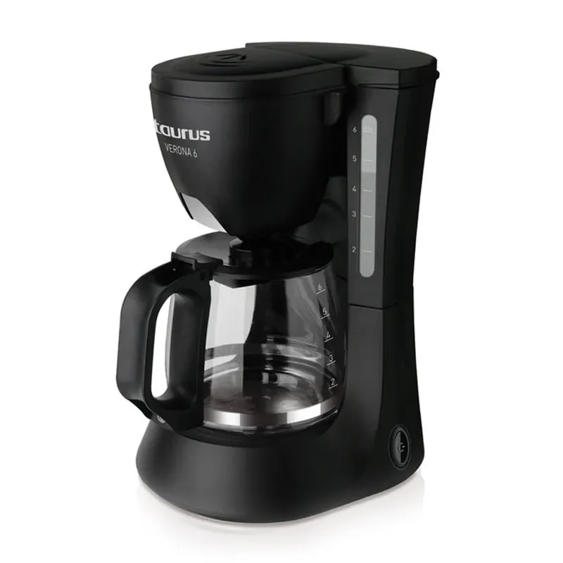 Cafetière Taurus VERONA 6 / 600W / Noir