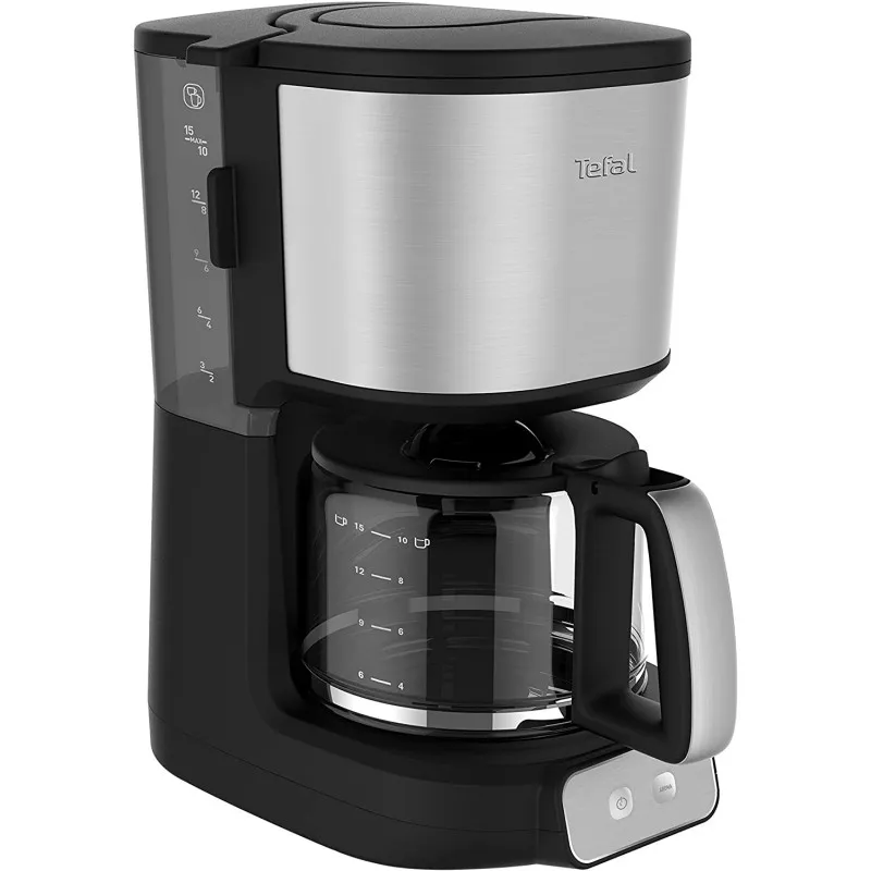 Cafetière TEFAL ELEMENT / NOIR / INOX / 15 TASSES