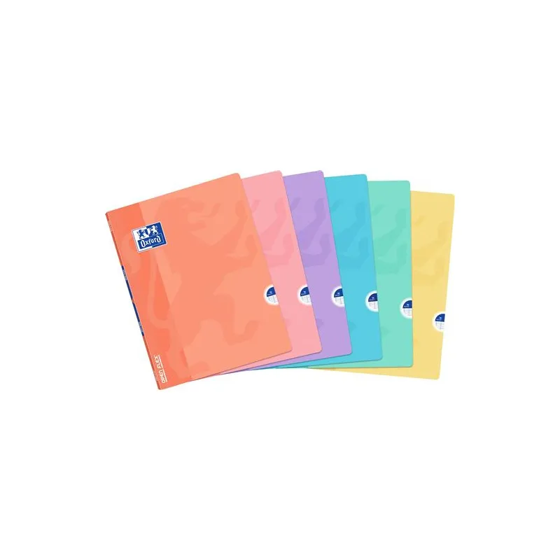 Cahier OPENFLEX Pastel AGRAFE / 24x 32 / 96P / Assortis