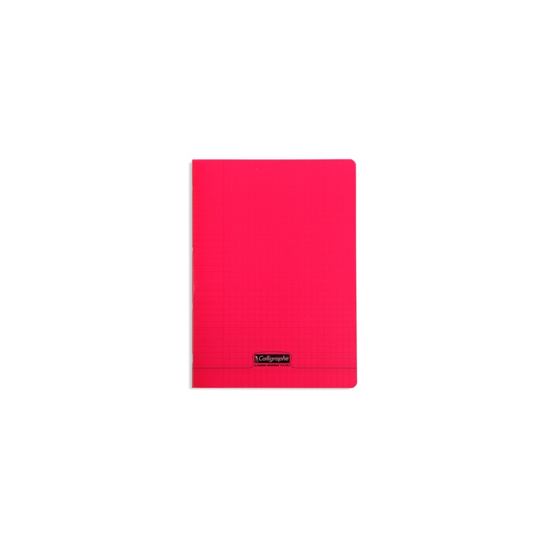 Cahier piqué 8000 POLYPRO SEYES Calligraphe / 21x 29.7 / 192P / 90G / Rouge
