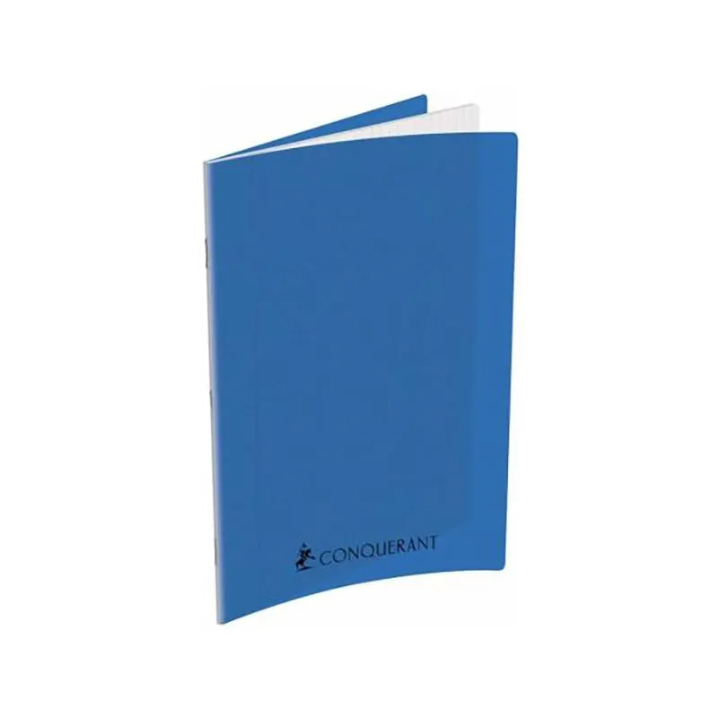 Cahier Polypro Conquerant Seyes / 24x 32 / 192P / 70G / Bleu
