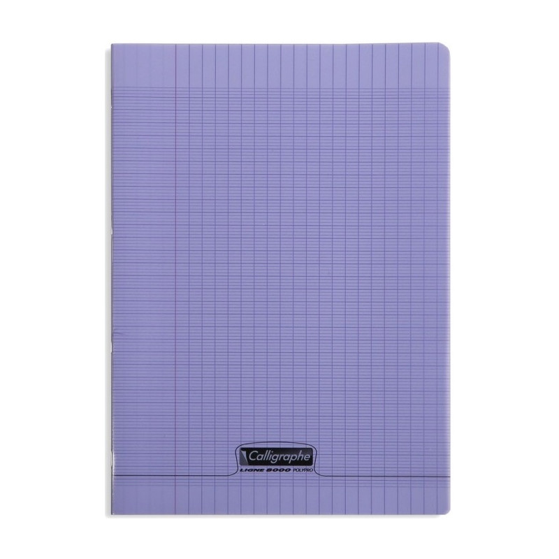 Cahiers piqué 8000 POLYPRO SEYES Calligraphe / 21x 29.7 / 192P / 90G / Violet