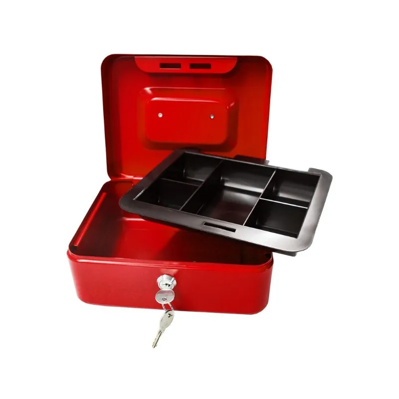 Caisse de monnaie MM DL9002 / Rouge