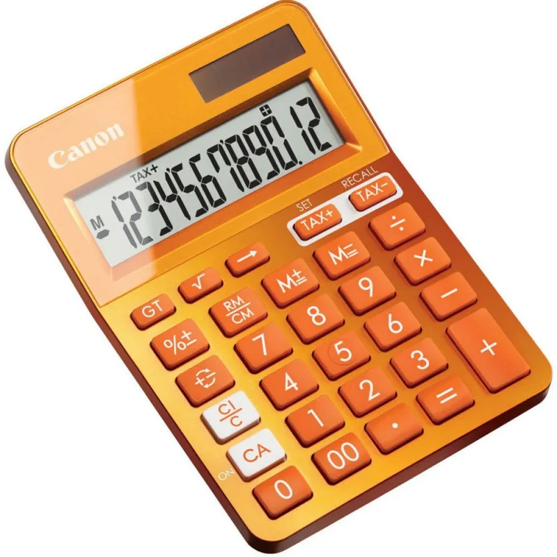Calculatrice de bureau CANON LS-123K-MPK / Orangé