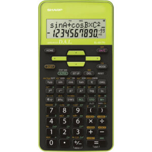 Calculatrice Scientifique Sharp EL-531TH / Noir et Vert