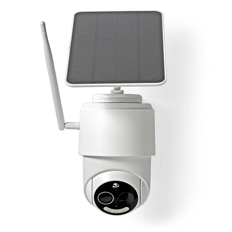 CAMÉRA DE SURVEILLANCE EXTERNE SMARTLIFE NEDIS  WIFICBO50WT / 4G / AVEC PANNEAU SOLAIRE