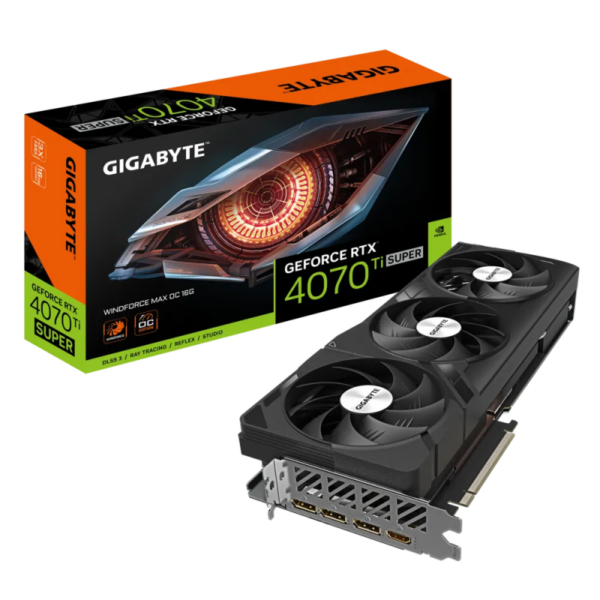 CARTE GRAPHIQUE GeForce RTX 4070 Ti SUPER WINDFORCE MAX OC 16G