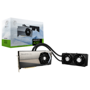 Carte graphique MSI GeForce RTX 4090 SUPRIM LIQUID X / 24G GDDR6X