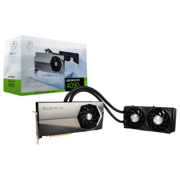 Carte graphique MSI GeForce RTX 4090 SUPRIM LIQUID X / 24G GDDR6X