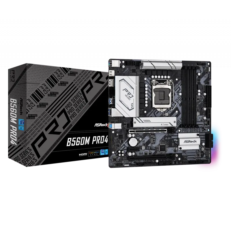 Carte mère ASRock micro ATX B560M Pro4