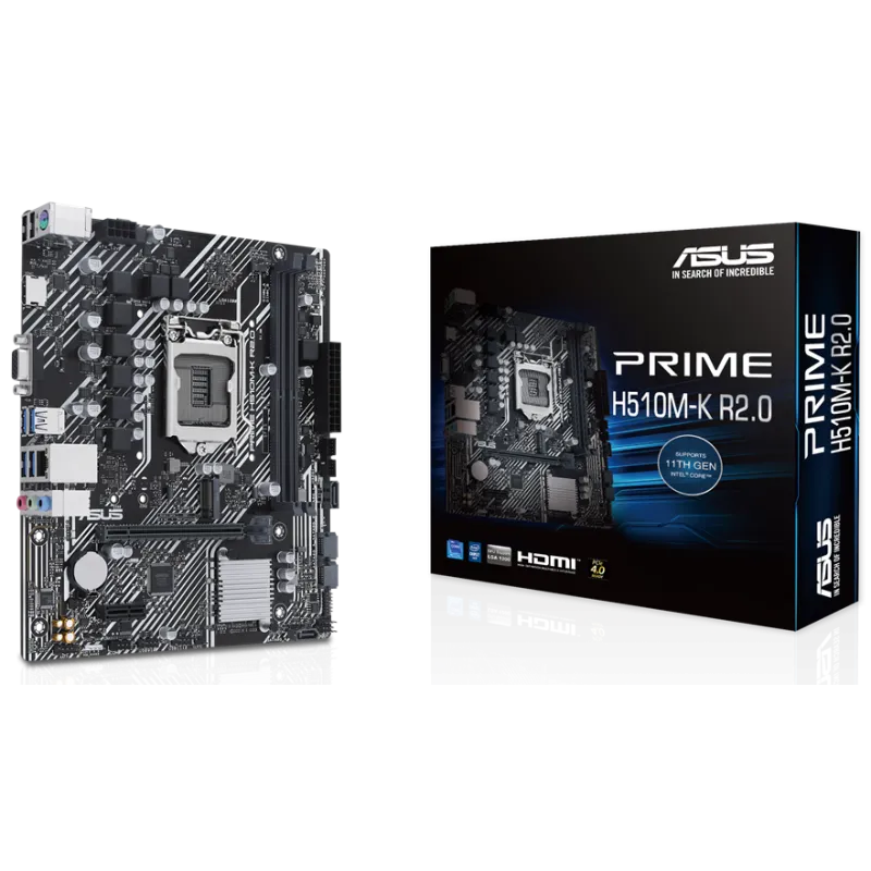 Carte mère micro ATX ASUS PRIME H510M-K R2.0