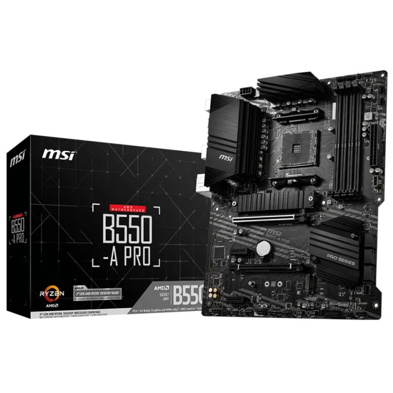 Carte mère MSI B550-A PRO / ATX / DDR4