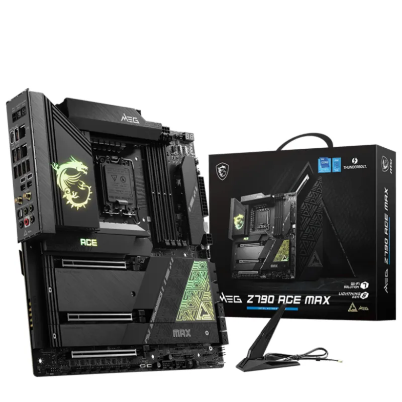 Carte mère MSI MEG Z790 ACE MAX DDR5 E-ATX / Wi-Fi / Bluetooth