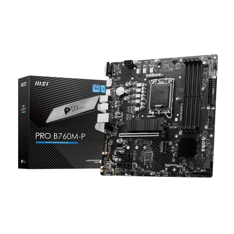Carte mère MSI PRO B760M-P DDR5 mATX