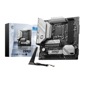 Carte mére MSI PROJECT B760M ZÉRO mATX DDR5 / Wi-Fi 6E / Bluetooth