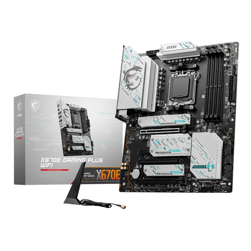 Carte mère MSI X670E GAMING PLUS WIFI ATX / AM5 / DDR5