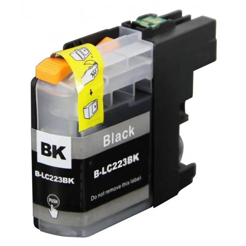 CARTOUCHE ADAPTABLE BROTHER LC223BK / NOIR