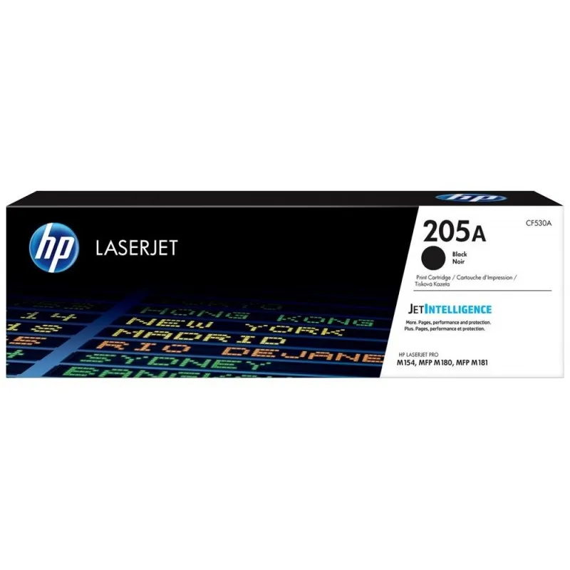 Cartouche de toner HP 205A  LaserJet Noir Originale / 2 300 pages CF530A