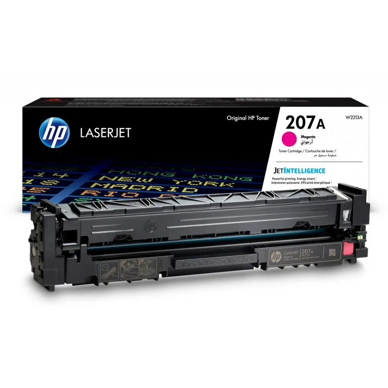 Cartouche de toner HP 207A magenta LaserJet  originale / 1 250 pages W2213A