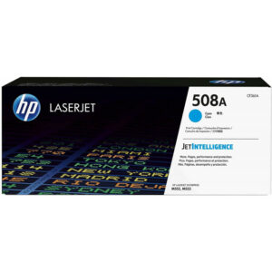 Cartouche de toner HP 508A  LaserJet Cyan originale / 6 000 pages CF361A