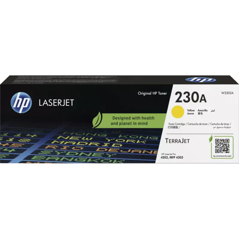 Cartouche de toner jaune d'origine HP 230A LaserJet