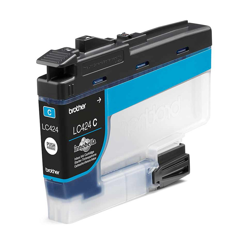 Cartouche d'encre  ADAPTABLE  Brother LC424C / Cyan