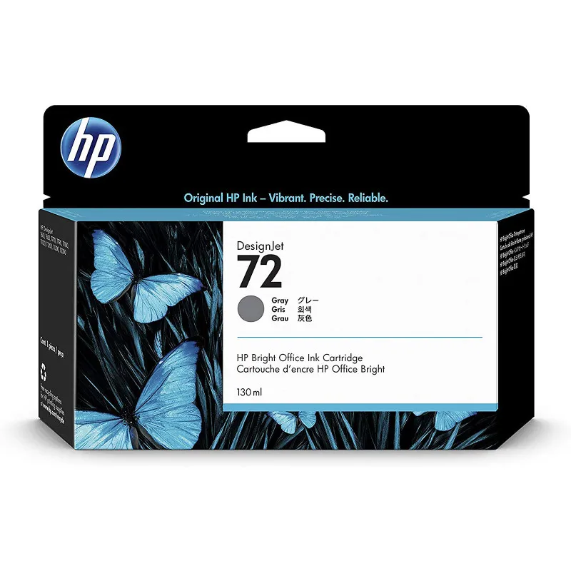 cartouche d'encre HP 72 grise 130 ml
