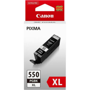 Cartouche d'encre noire à haut rendement Canon PGI-550XL