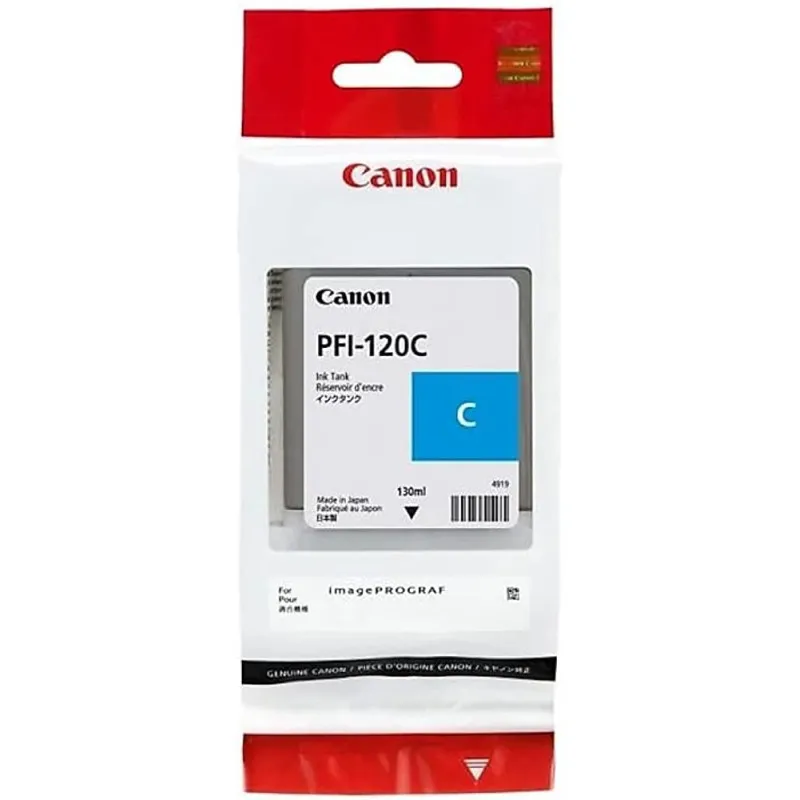 Cartouche d'encre original CANON PFI-120C / Cyan